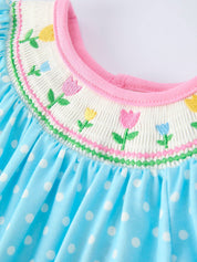 Blue Tulip Baby Girls Romper