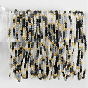 Assorted 2mm Stretch Seed Bead Bracelets