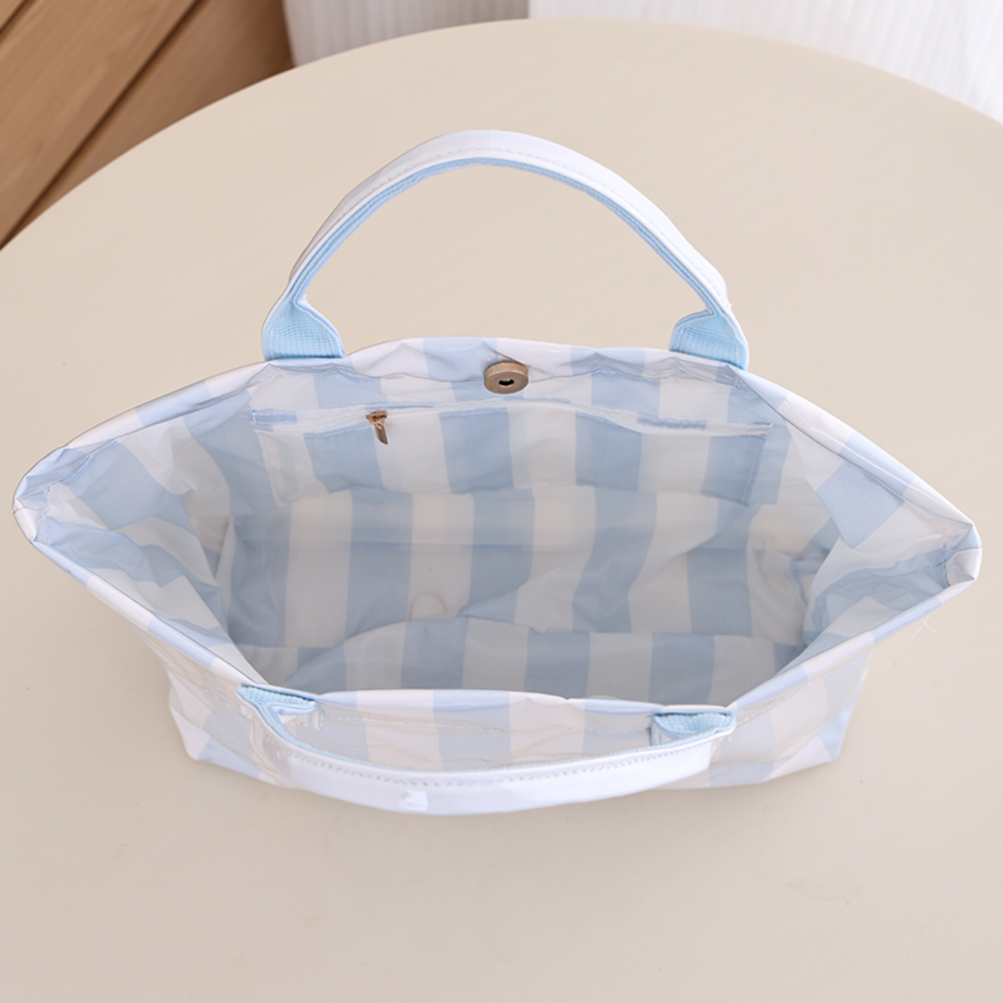 Seaside Stripes Tote Bag