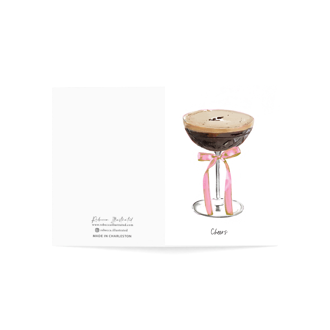 ESPRESSO CHEERS - Note Card 