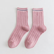 College Style Crew Socks