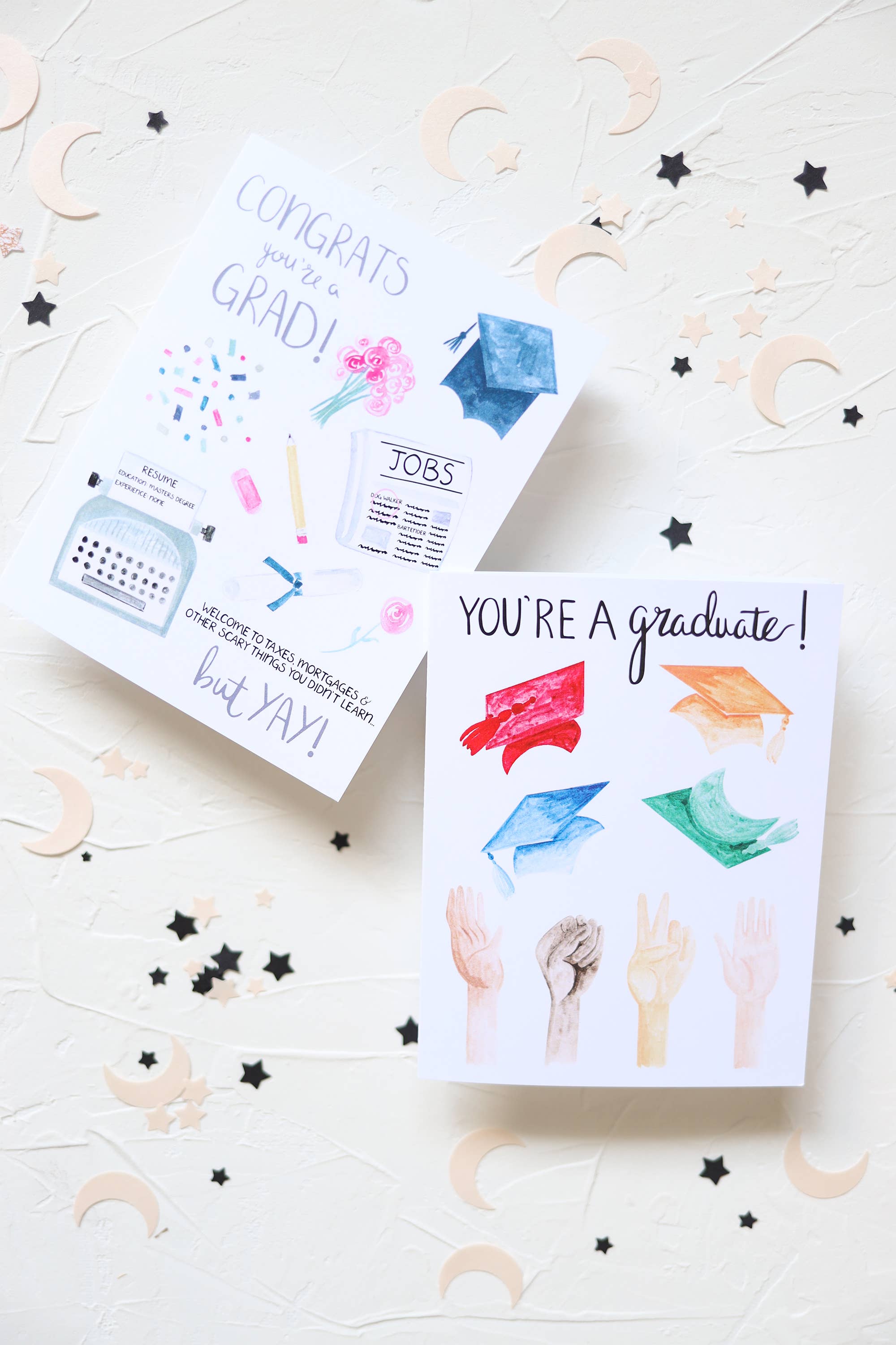 Congrats You're a Grad Sassy Greeting Card