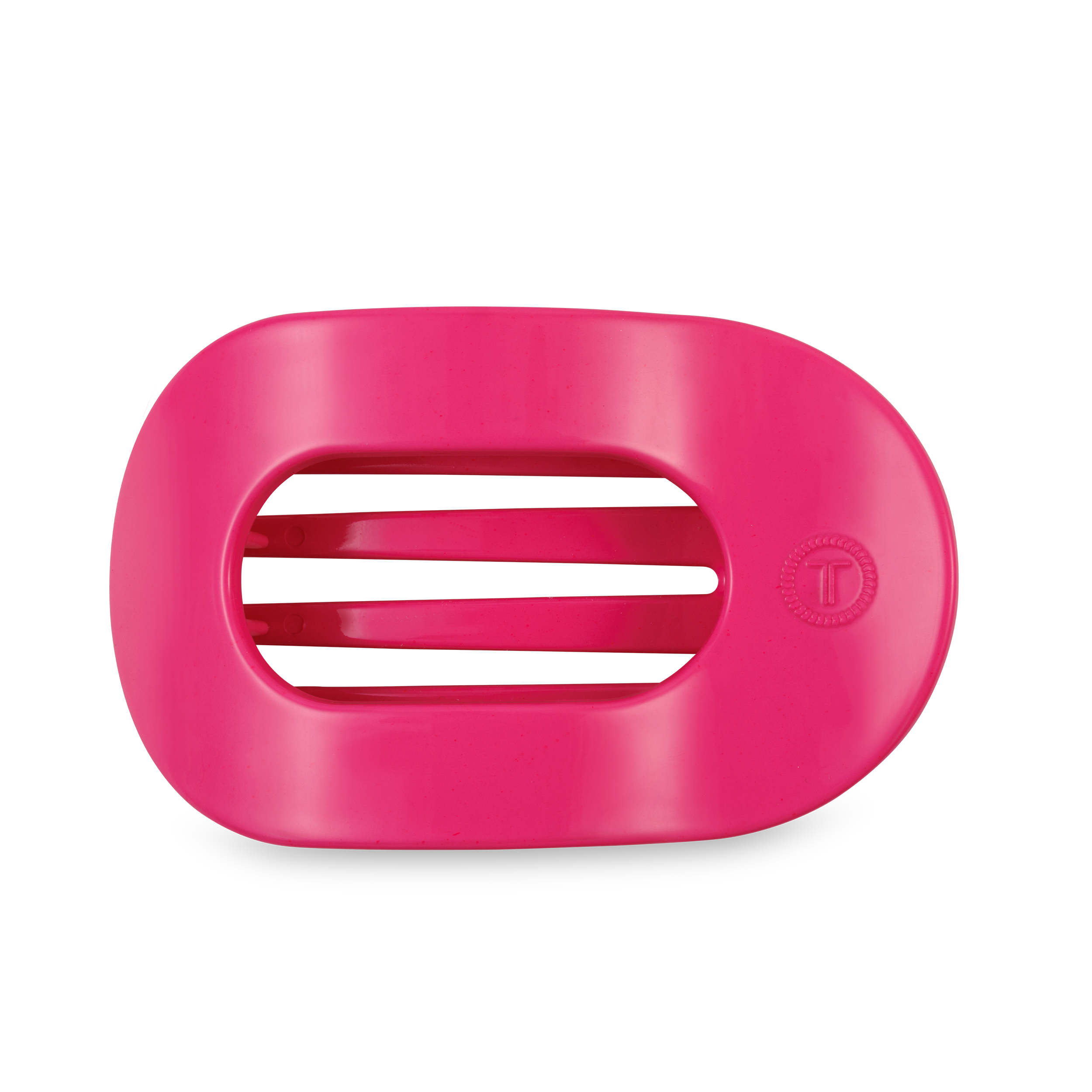 Flat Round Hair Clip | Large | Tropical Punch
