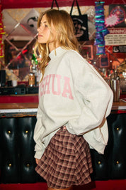 Gray YESHUA & YHWH Mockneck