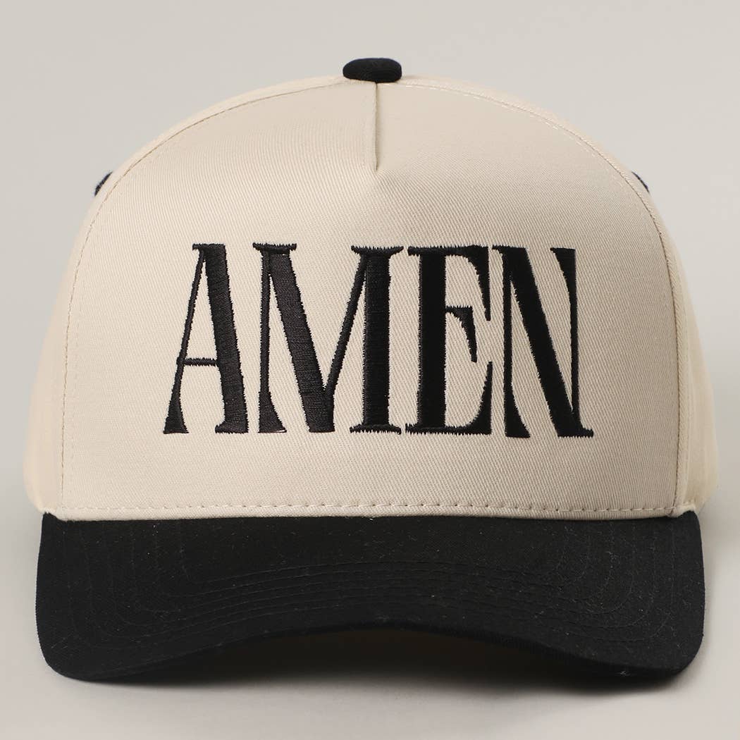 Black Amen Hat