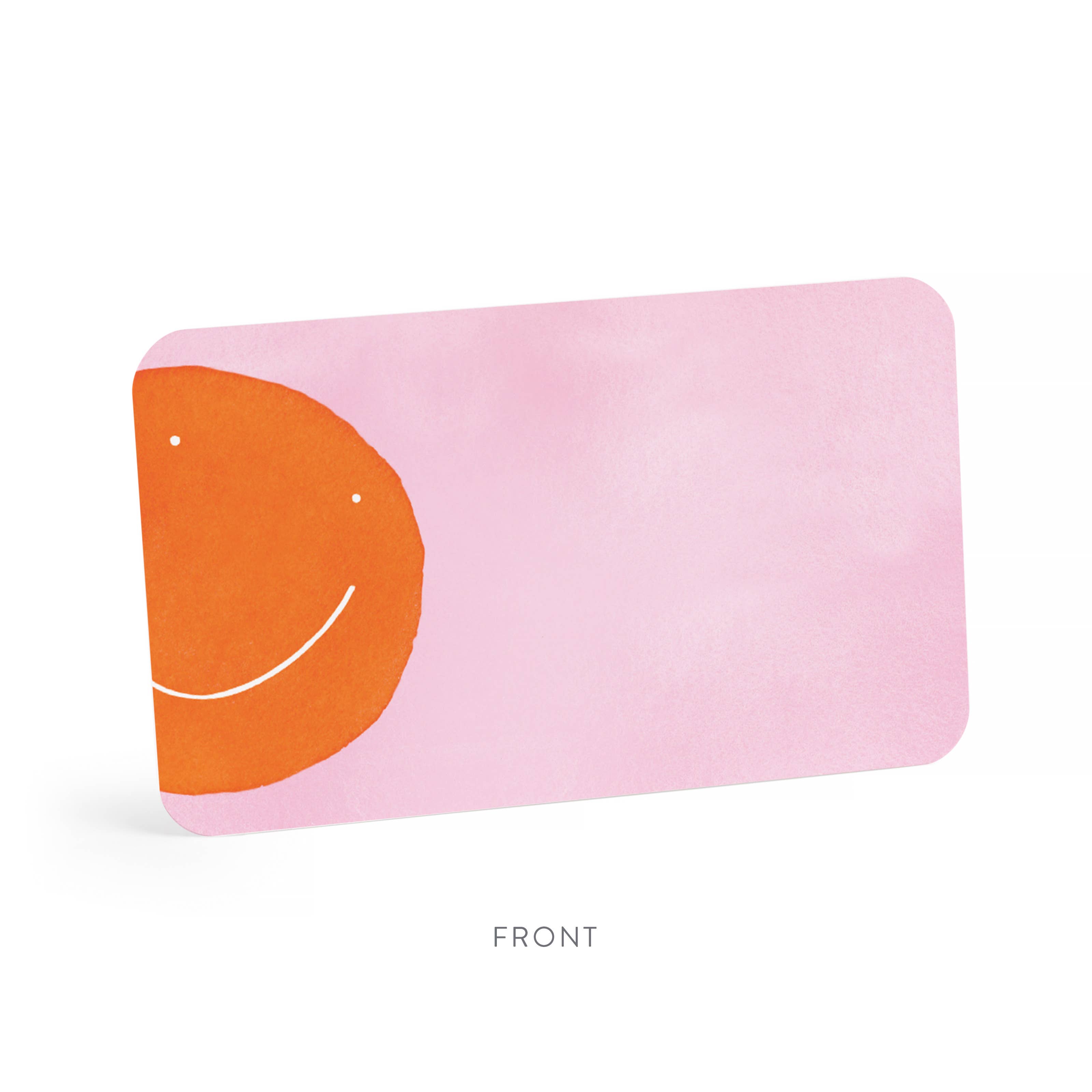 Orange Smiley Little Notes®