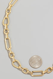 Mixed Style Chain Link Necklace