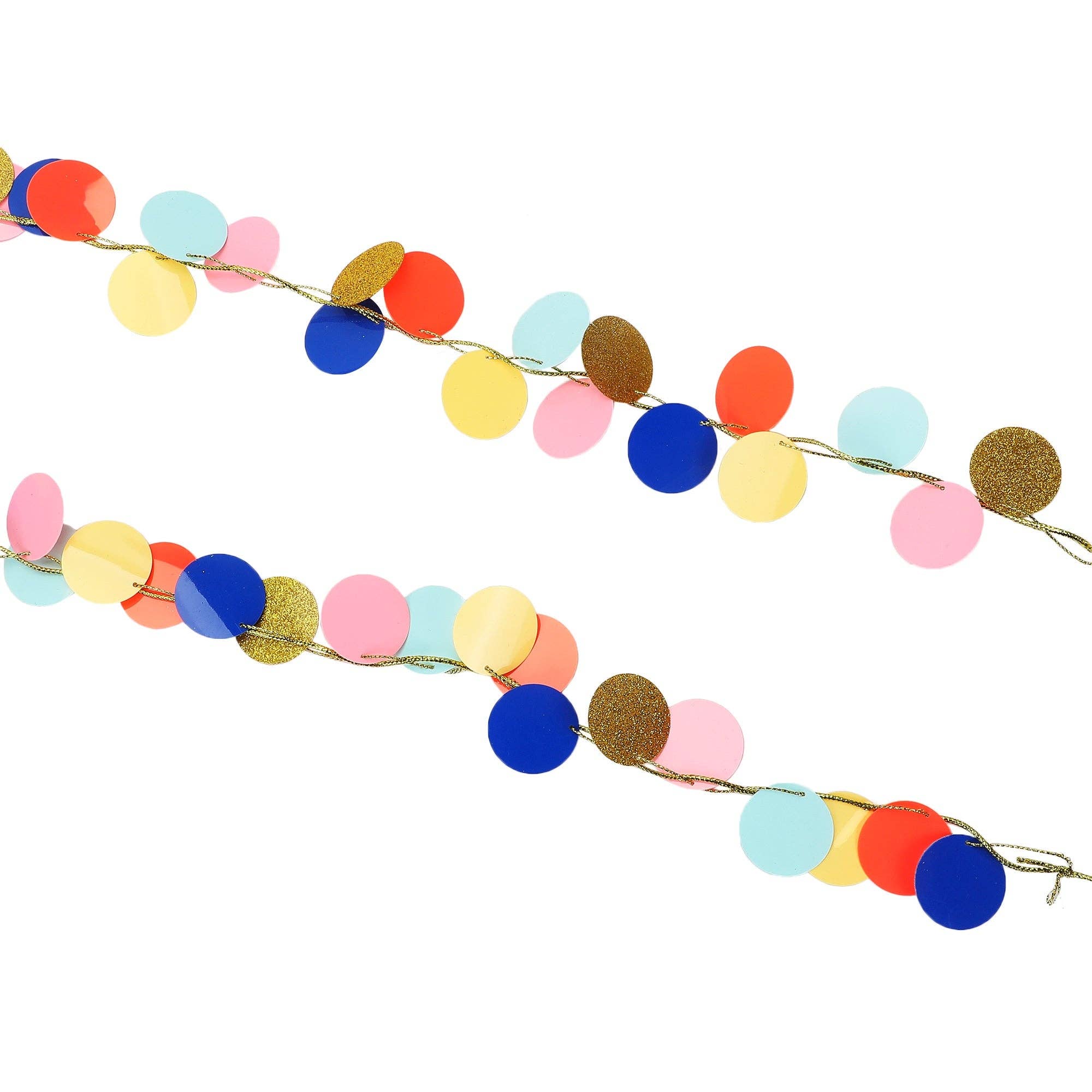 Rainbow Confetti Garland — view 5