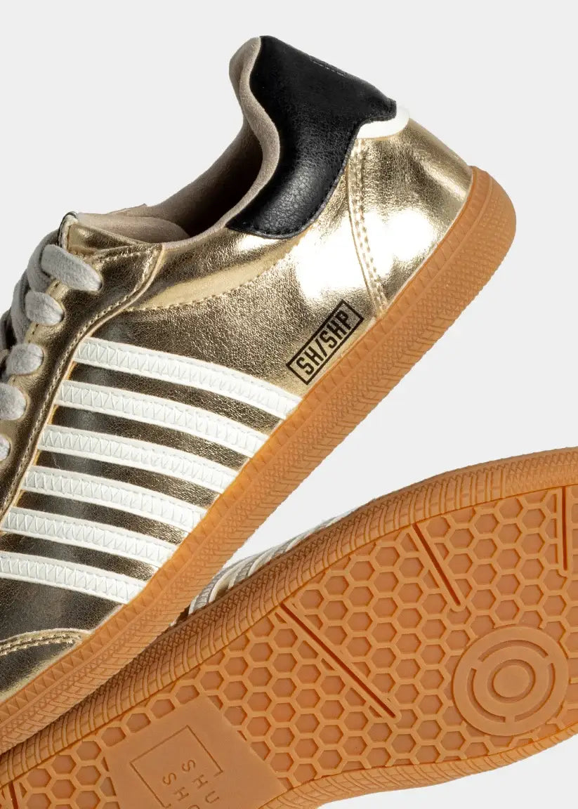 Gold Stevie Sneakers