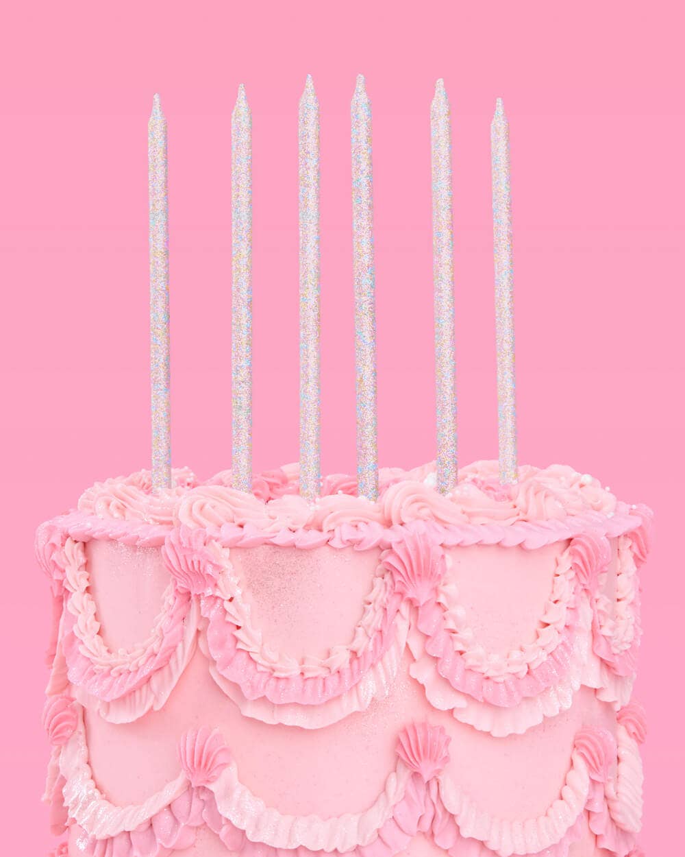 Shimmer Iridescent Glitter Candle