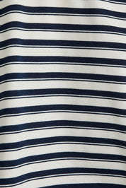 Ivory & Navy Crewneck & Pants Set