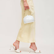 White Morgan Evening Bag