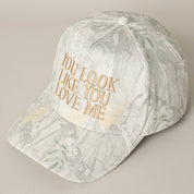 You Look Like You Love Me Cap/ Beige