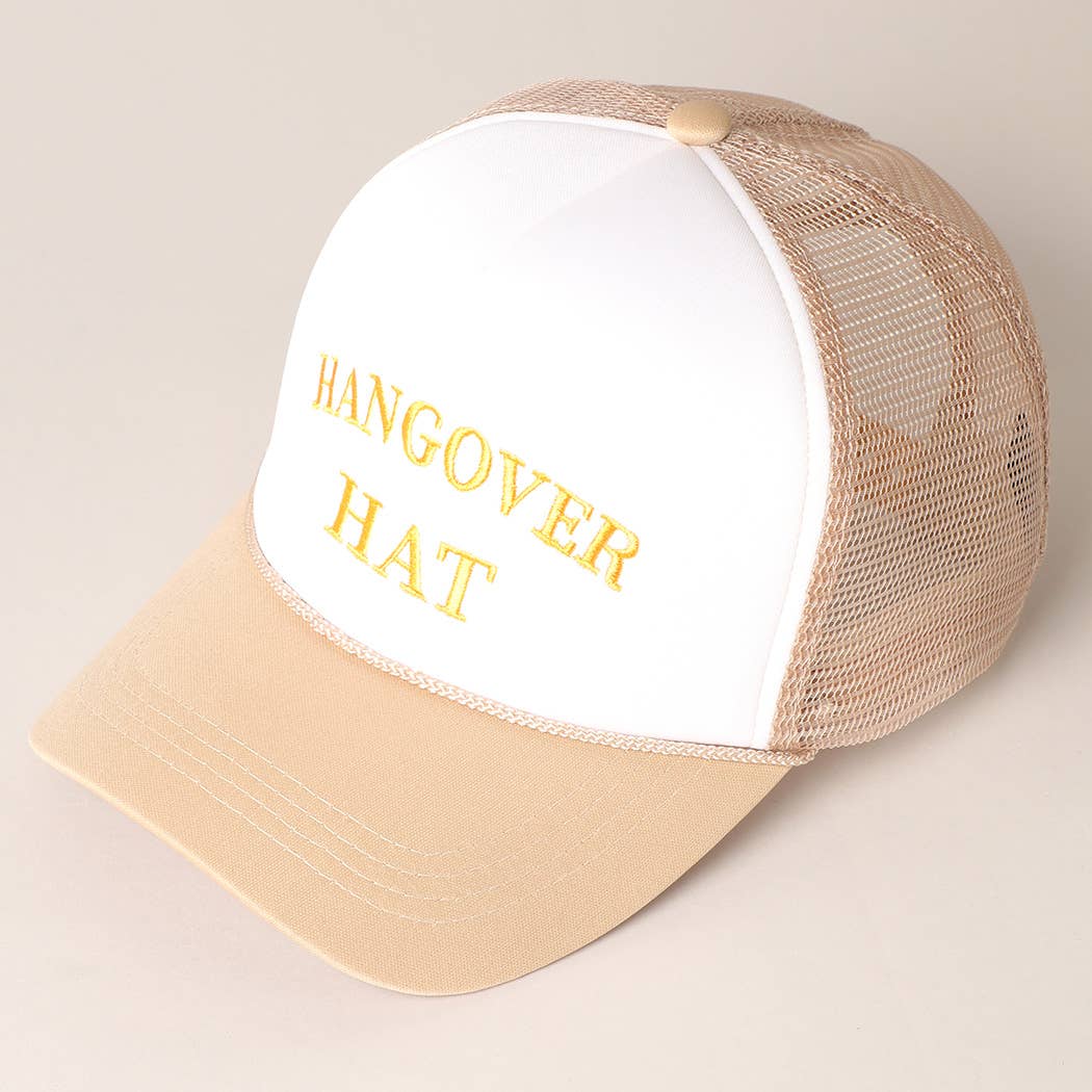 Hangover Hat Embroidered