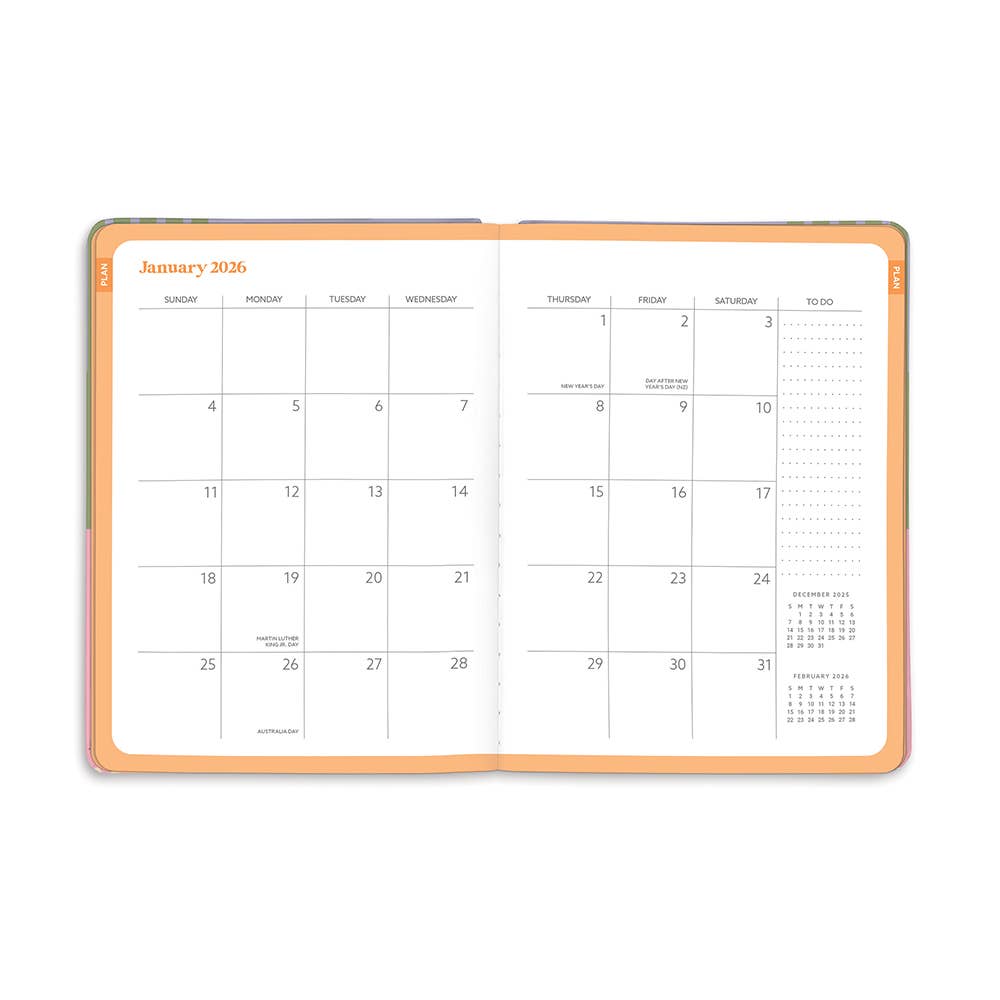 2026 Color Block Planner
