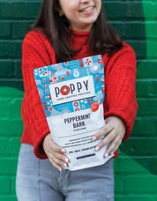 Peppermint Bark Popcorn Market Bag