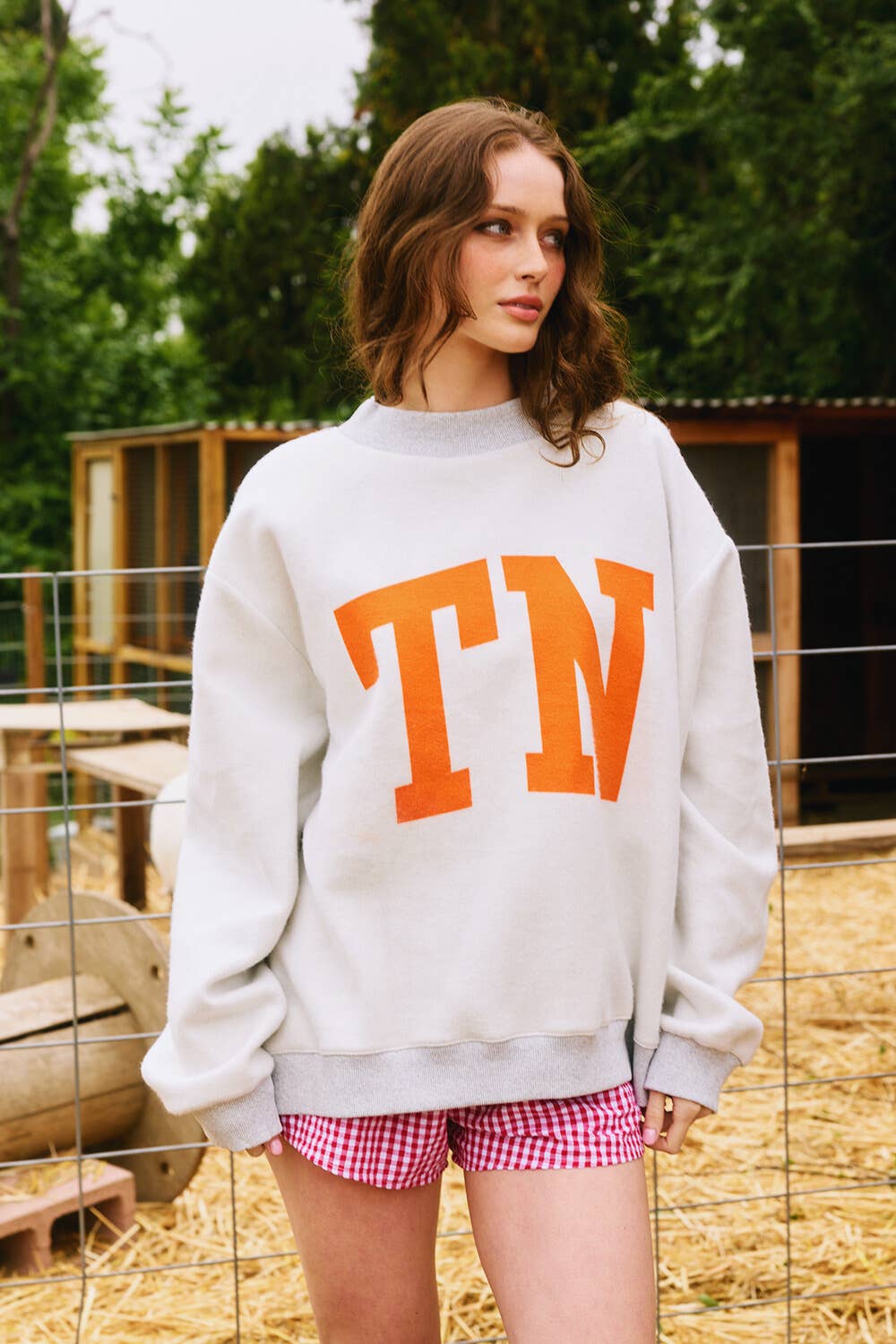 Tennessee Reversible Mock Neck Sweatshirt