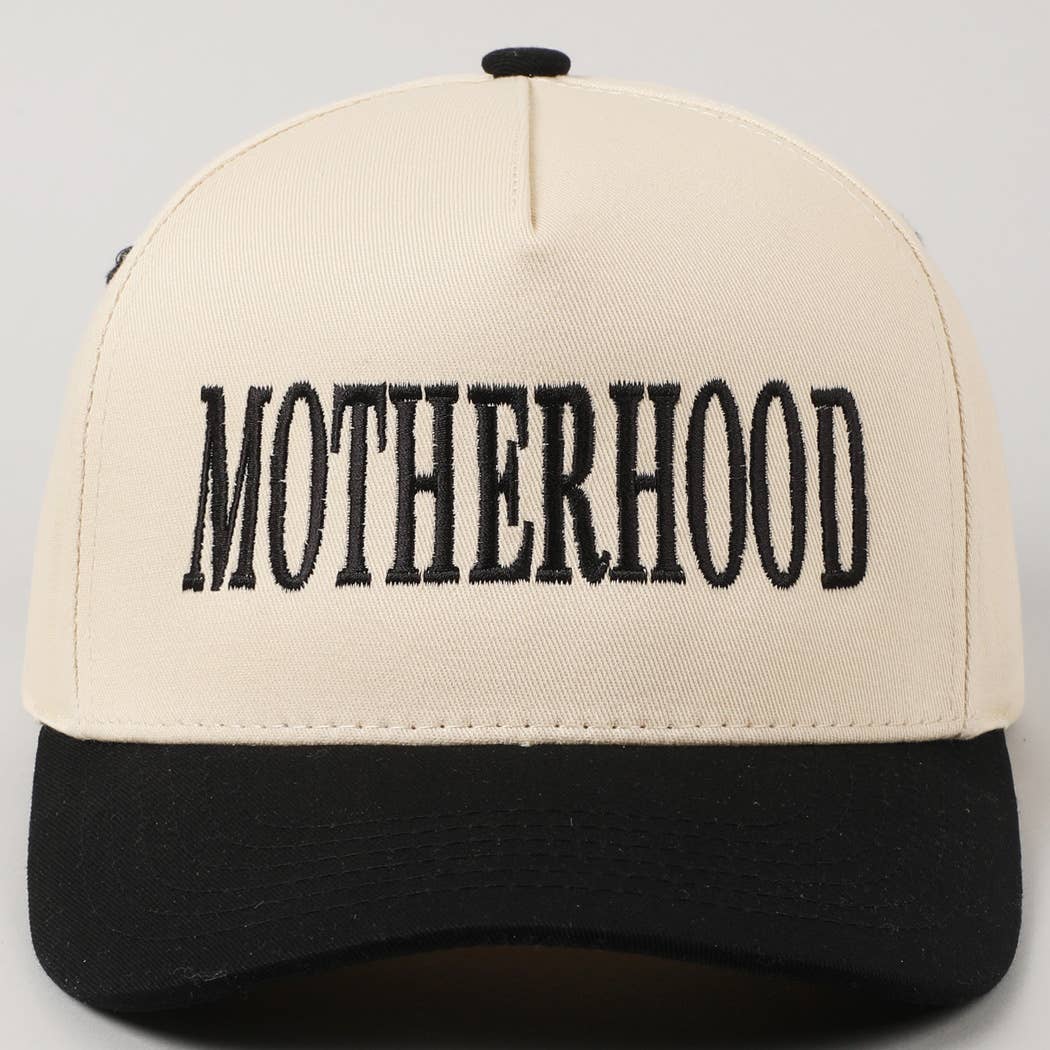 Motherhood Trucker Hat/ Black