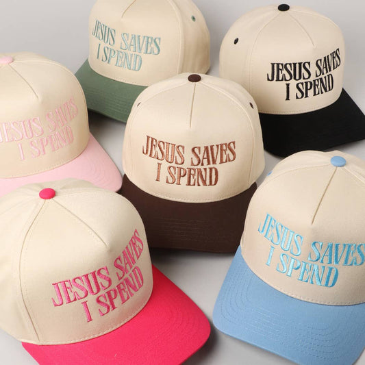 JESUS SAVES I Trucker Hat