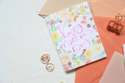 Happy Mother's Day Floral Greeting Card