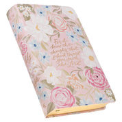 KJV Pink Bible Floral Print