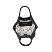 Black Selena Chic Crossbody showing crossbody