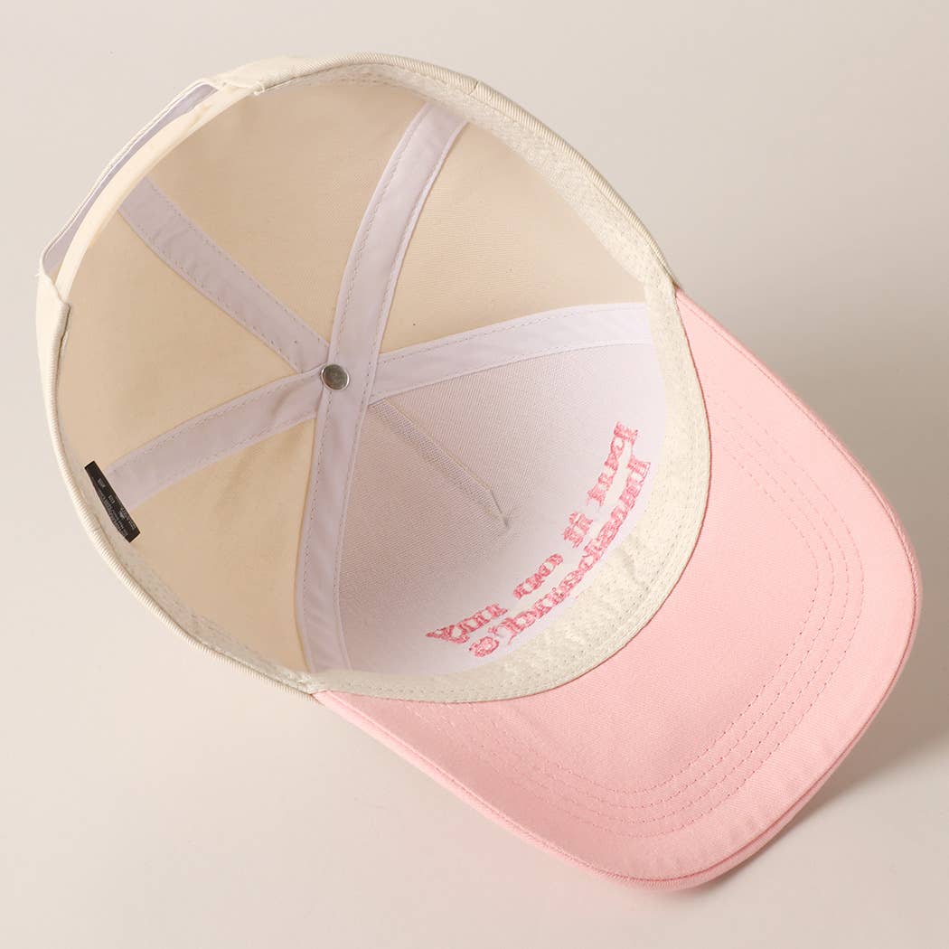 Pink Put It On My Husband's Tab Hat