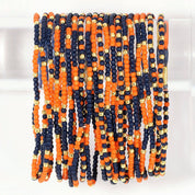 Stretch Seed Assorted Bead GAME DAY Bracelets