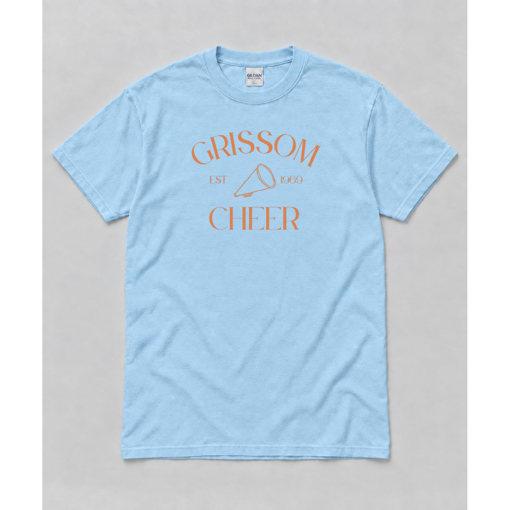 Short Sleeve Light Blue mockup