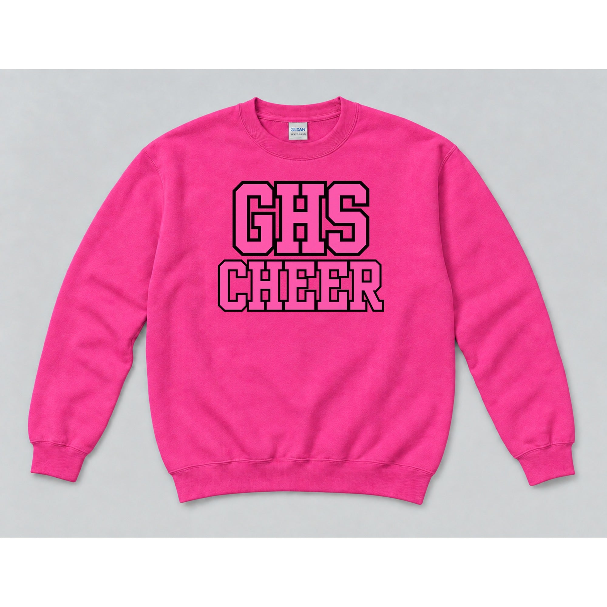 Crewneck Hot Pink mockup