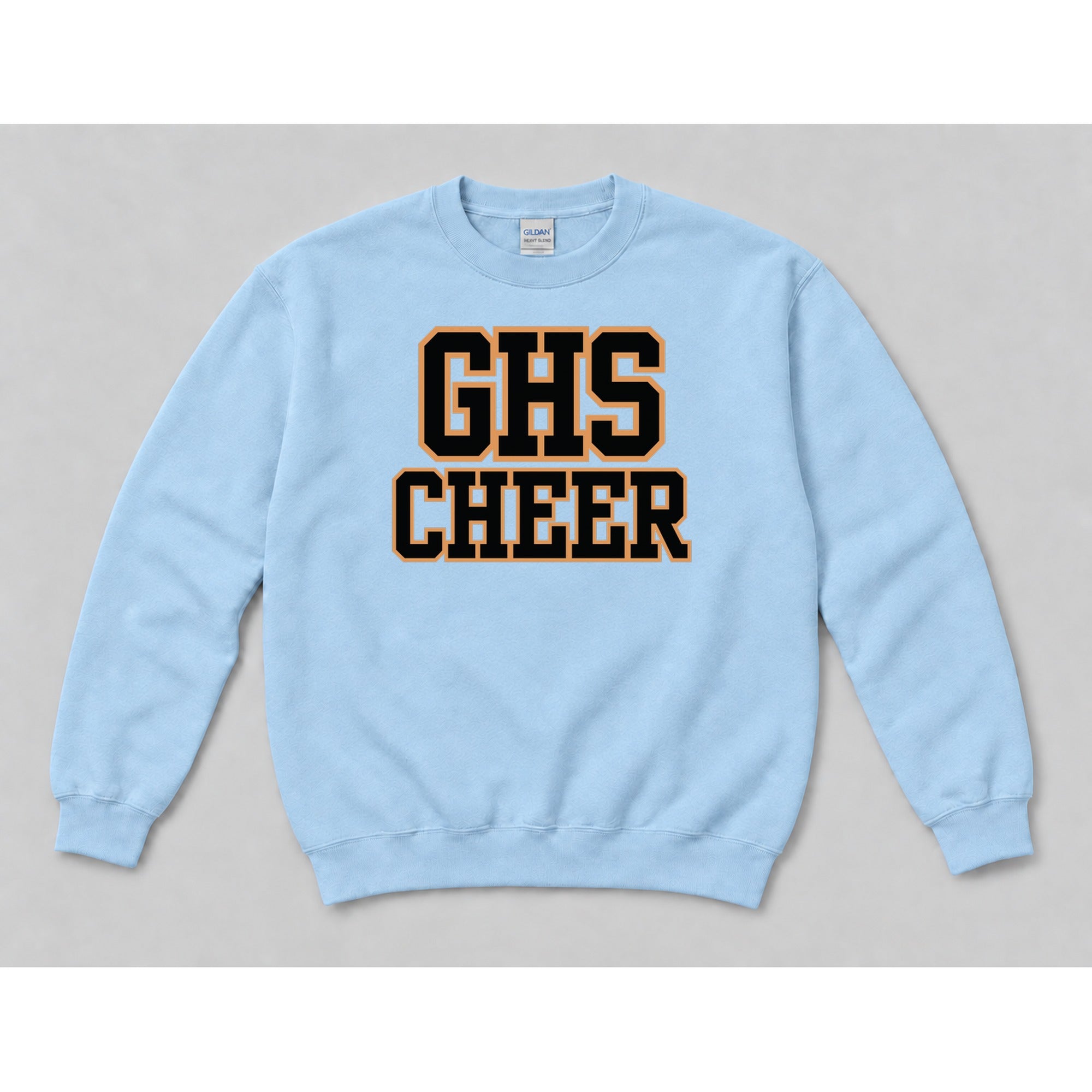 Crewneck Light Blue mockup