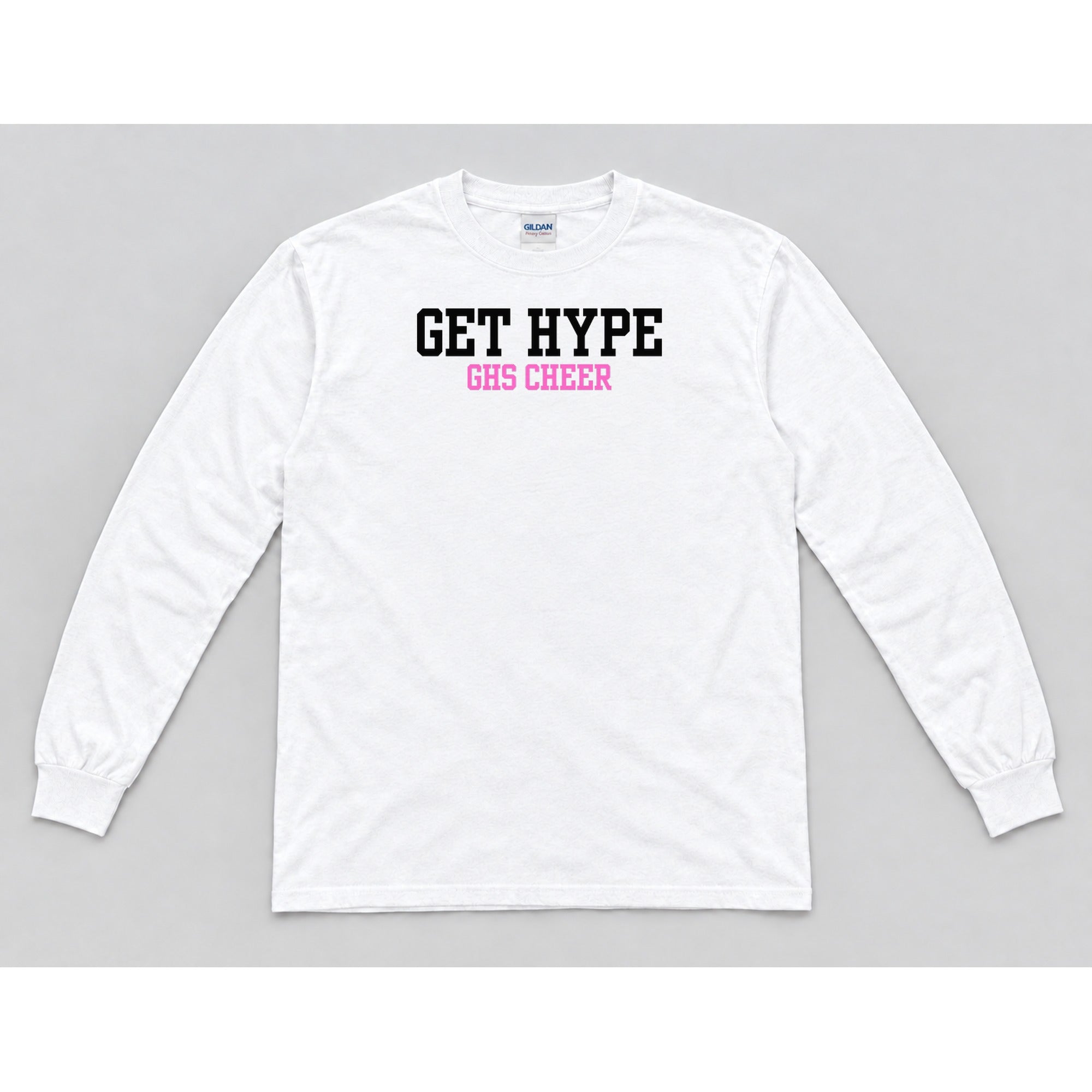 Long Sleeve White mockup
