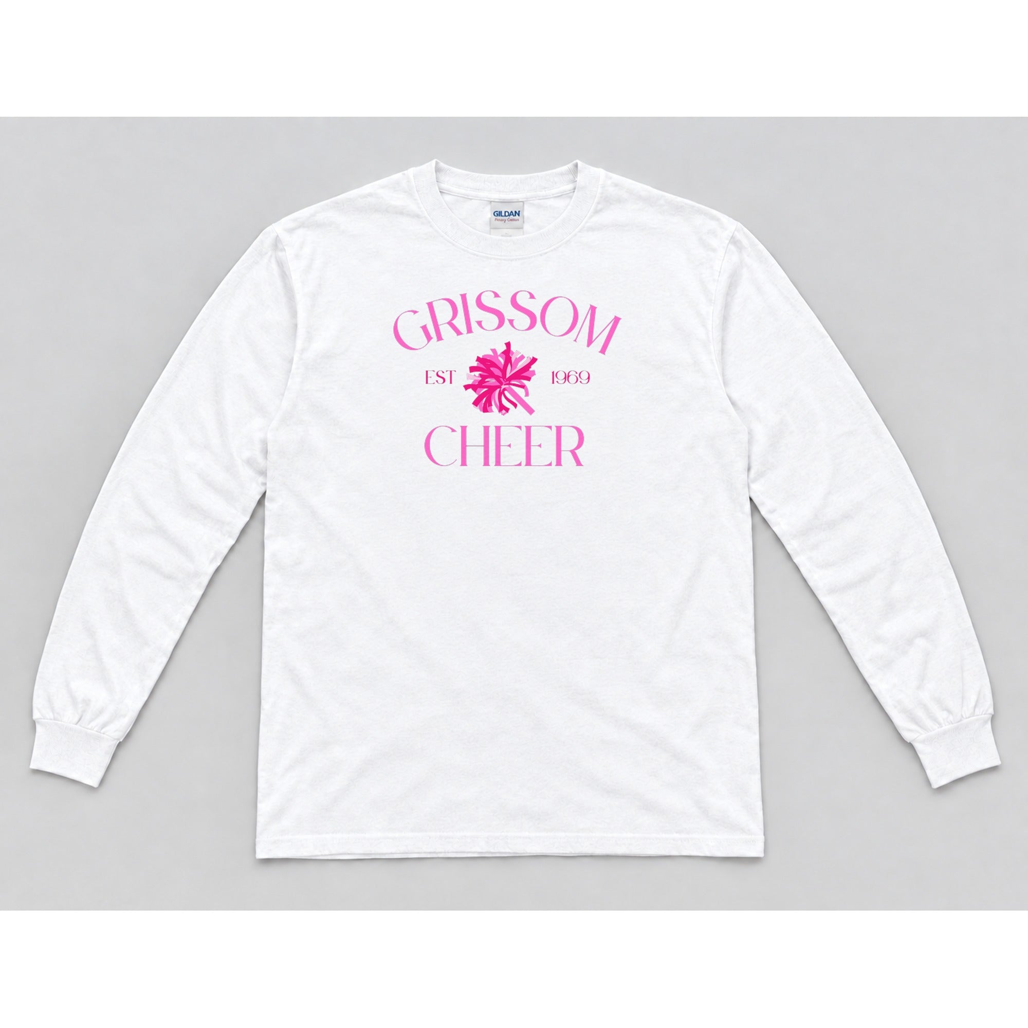 Long Sleeve White mockup