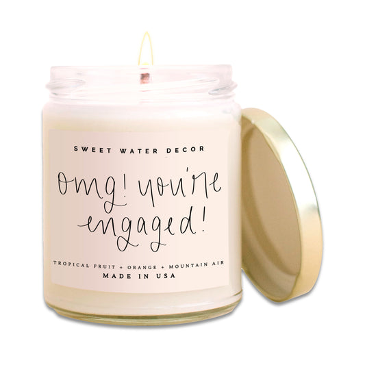 OMG You're Engaged Candle - RTS