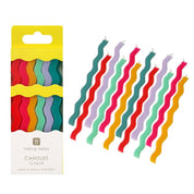 Wavy Tall Birthday Candle - 12 Pack — 12 count and plastic-free products