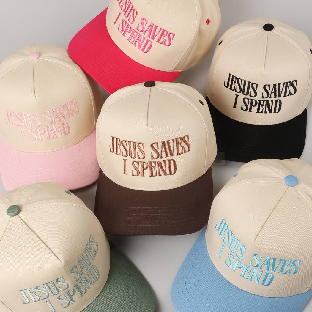 JESUS SAVES I Trucker Hat