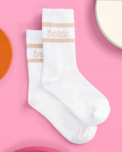 Pink Bride Socks