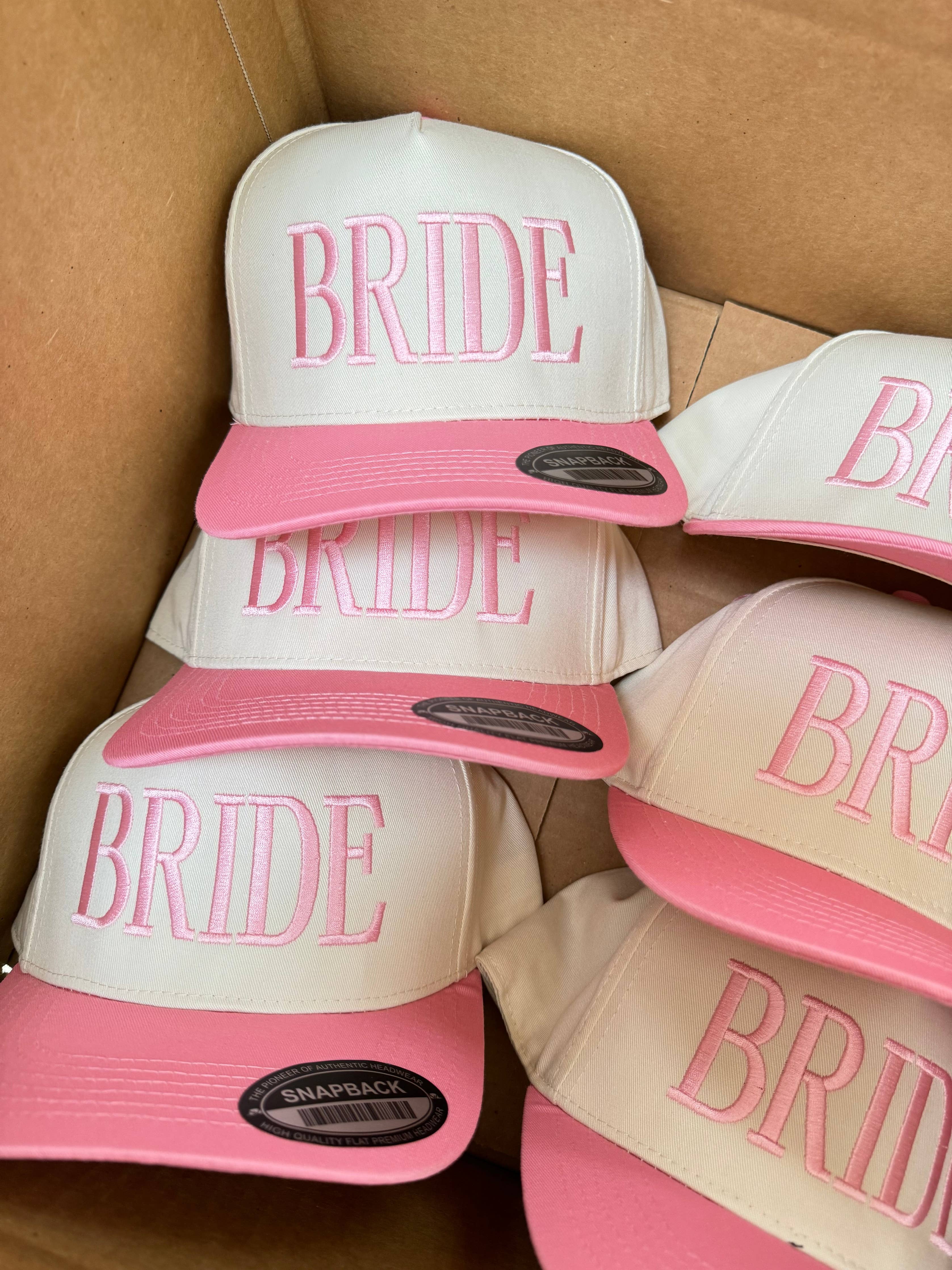 Pink Bride Vintage Trucker Hat
