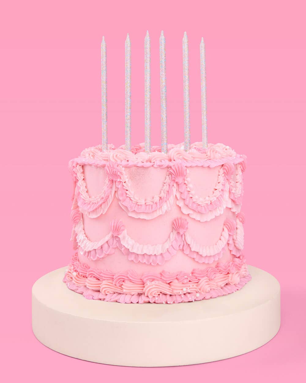 Shimmer Iridescent Glitter Candle