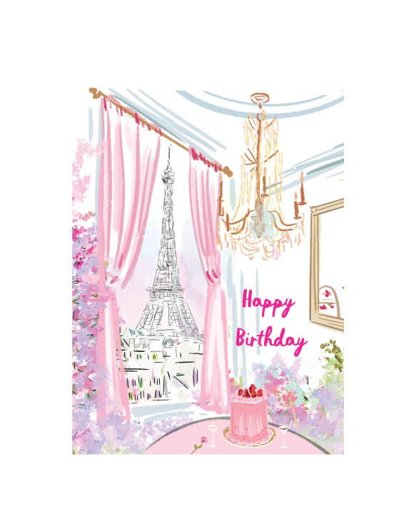 HOUSE OF BIRTHDAYS -Note Card 
