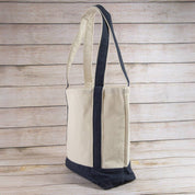 Lazy Sundays Embroidered Tote Bag