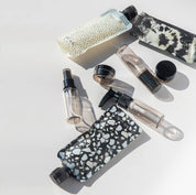 Refillable Ultimate Travel 11pc Set - Black & Ivory