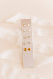 Screwback Stud Earrings Payton Pearl
