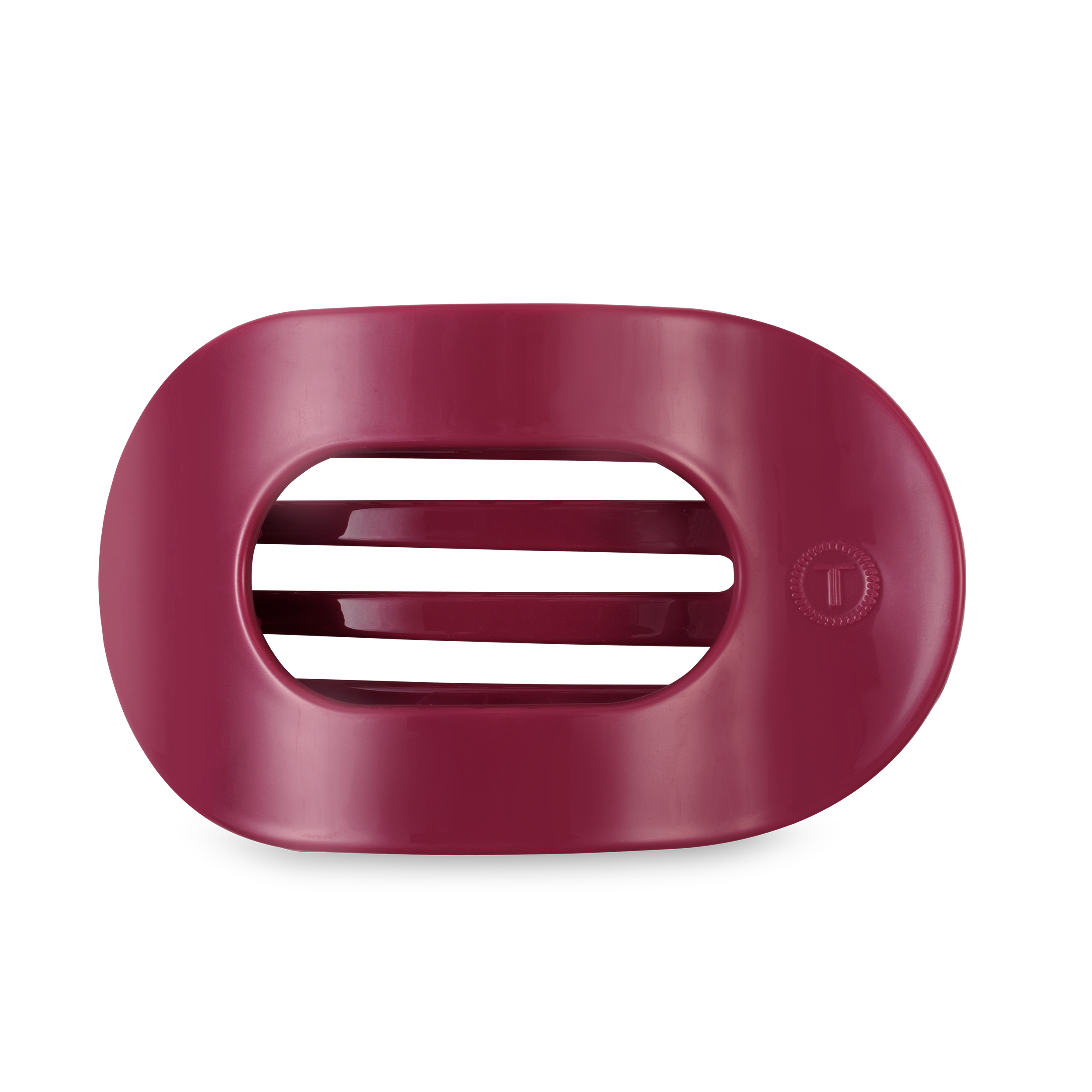 Wild Side Large Flat Round Hair Clip