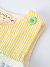 "Jesus Loves Me "Baby Boy Romper