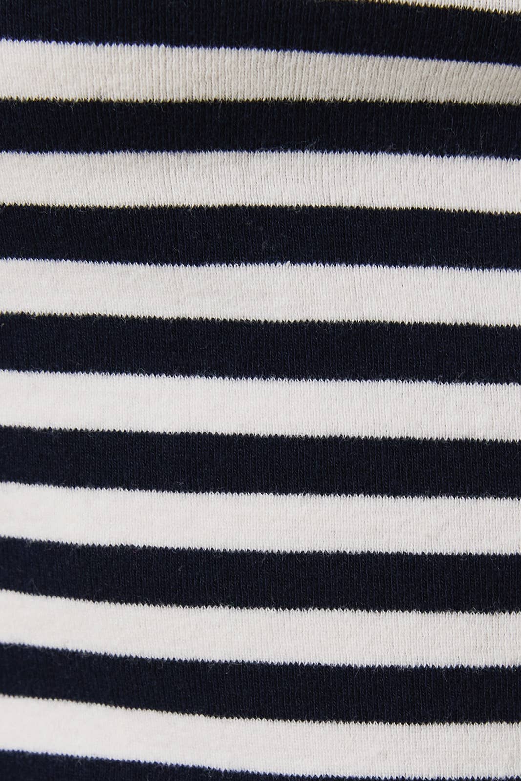 Navy One Shoulder Stripe Top