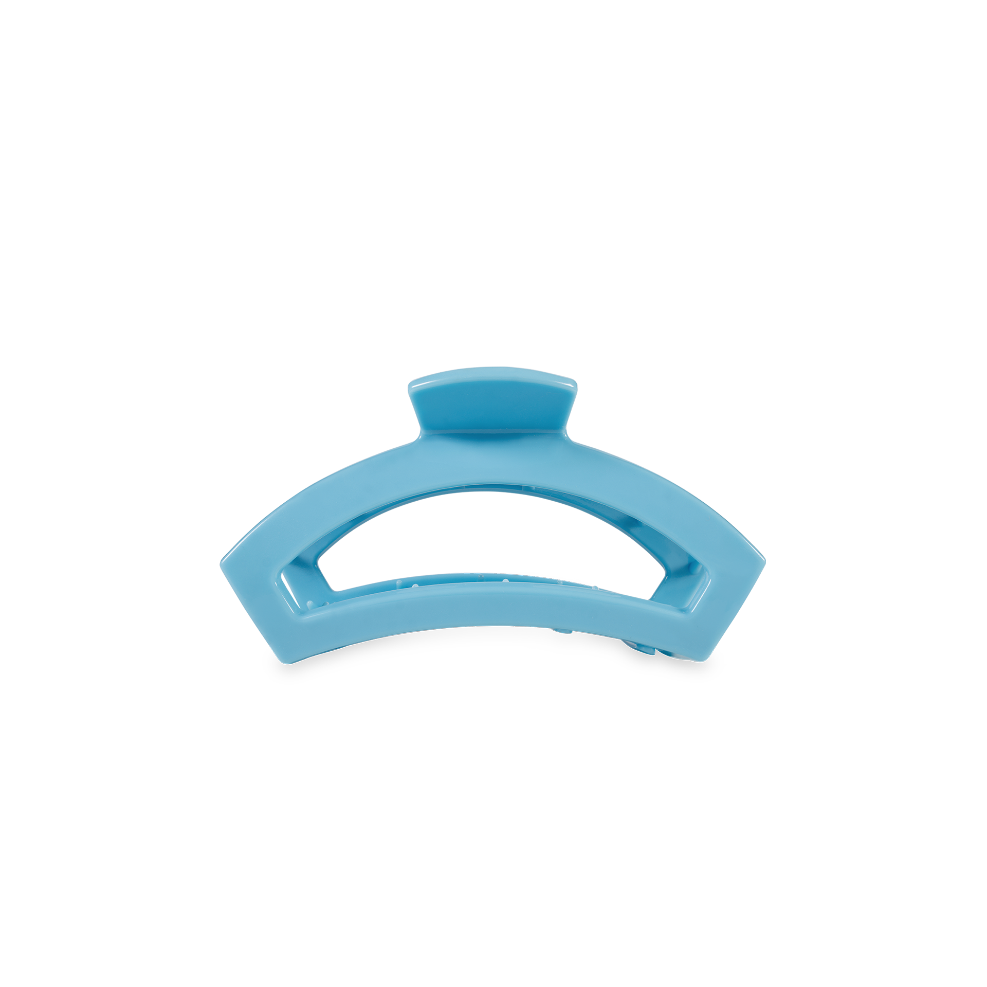Tiny Open Hair Clip  | Summer Sky