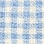 Sky Blue Gingham Waste Bag Holder