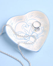 White To Have & To Hold Ring Tray