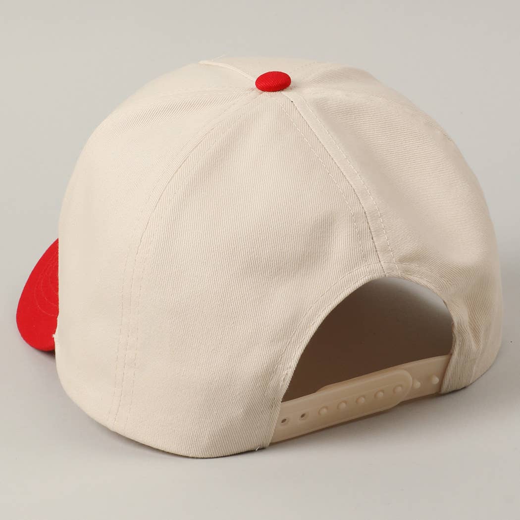 Red Sorry Out Of Your League Embroidery Baseball Cap